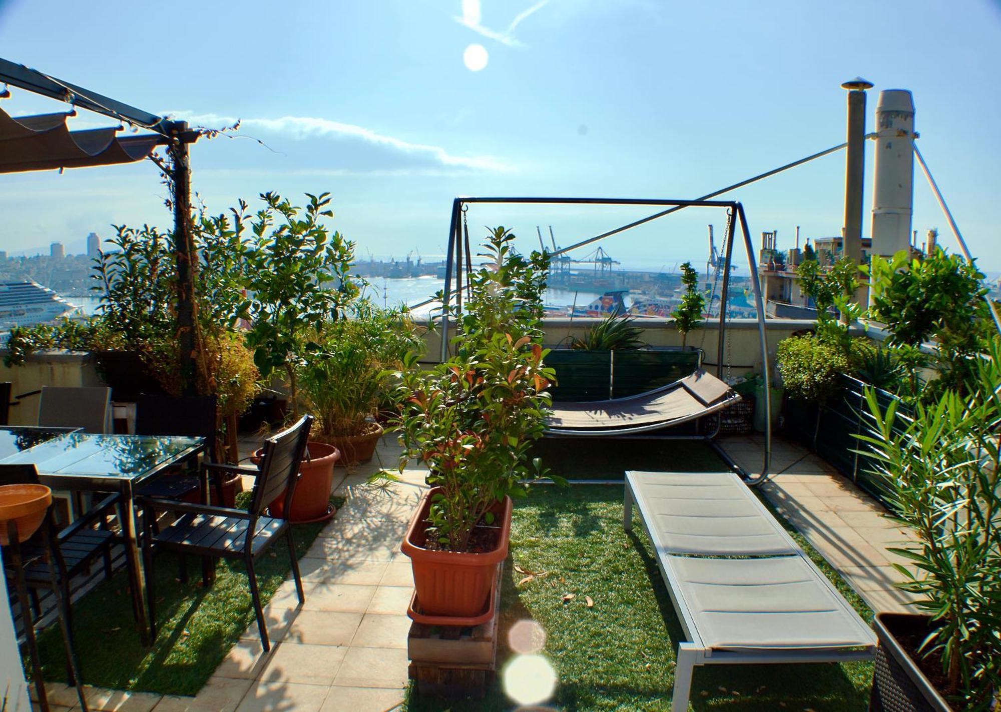 Terrazza Su - Attico Panoramico Vicino Acquario E Centro Citta Apartment Genua