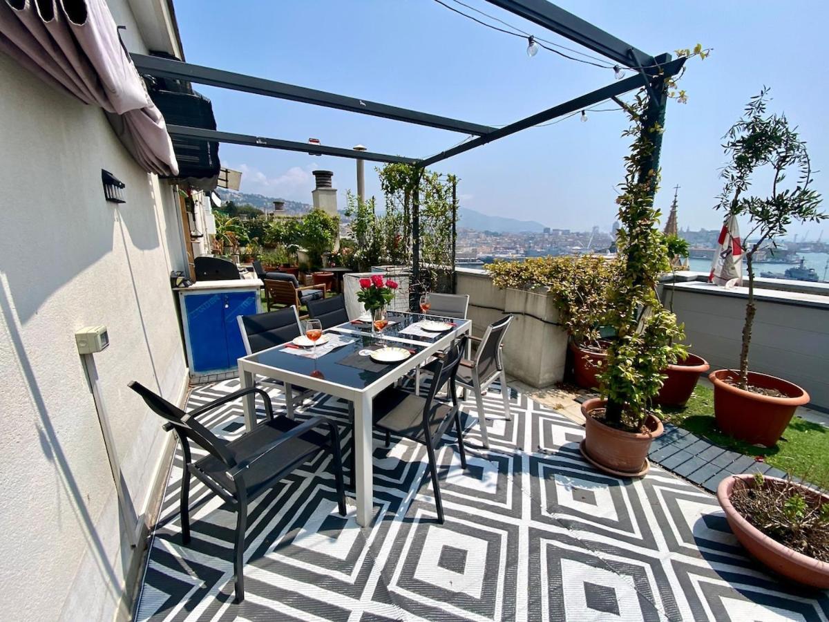 Terrazza Su - Attico Panoramico Vicino Acquario E Centro Citta *